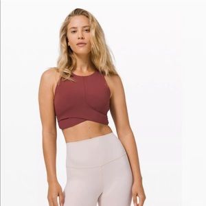 NWT Lululemon always aligned bra Savannah size 8